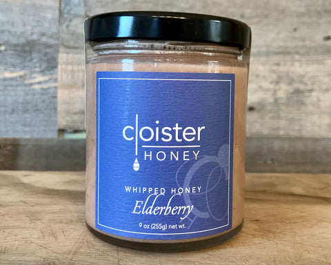 Whipped Honey with Elderberry