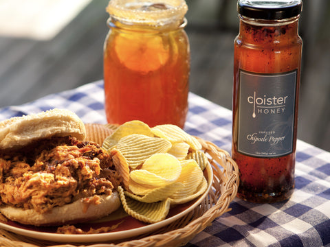 Chipotle Pepper Infused Honey